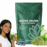 Grüne Helfer Entgiftungspulver,Grüne Entgiftungspulver,Grüner Helfer Pulver,Green Helfers pulver,Greens Superfood Pulver,Micronutrients & Fiber,Fördert den Stoffwechsel,Sorgt für Sanfte Pflege (1)