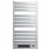 Cecotec Elektrischer Badheizkörper Ready Warm 9780 Ceramic Towel. 2000 W, LED Bildschirm, Fernbedienung, 24 Stunden Timer, IPX1, Einstellbare Temperatur, Thermostat, Dunkelgrau, 15 m2