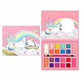MockTota Schminkset Mädchen, Ungiftig und Abwaschbar Kinder Make-Up Set Mädchen, Karneval Schminke Kinderschminken Set, DIY Prinzessin Kids Makeup Set for Girls, Kinder Schminkpalette