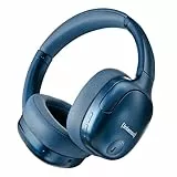 Intenso O400HA Over-Ear Kopfhörer - Hybrid Active Noise Cancelling, bis zu 75 Stunden Laufzeit und Bluetooth 5.3, mit Musikmodus, Transparency Modus und schneller Ladezeit, blau