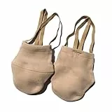 Erwachse Halbsohlen Ballettschuhe Ballettschläppchen Pirouette Tanzschuhe Schläppchen für Mädchen Tanzschuhe halbe Zehe Gymnastikschuh Ballett Tanz Yoga Schuhe für S