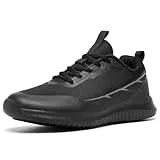 puruismate Herren Kochschuhe - rutschfeste, Modische Mesh Wasserfeste Berufsschuhe mit Non-Slip Eigenschaften für Küchenarbeitsplätze, Kellner