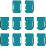 10Stück Battery Holder for 18V Battery,Battery Mounts Hanger Battery Mounts Holder Battery Holder Blue for 18V BL1850 BL1860 BL1840 BL1830 BAT609 BAT618 Battery