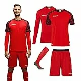 uhlsport Reaction Torwartset rotschwarz, M Herren