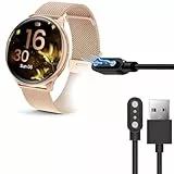 Blueshaweu Ladekabel Kompatibel mit Loekneue 2024 Smartwatch 1,39'', Kabel Ladegerät Ladestaion für Loekneue 2024 Smartwatch (schwarz)