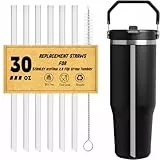 VITEVER Strohhalm für Stanley Iceflow 850 ml, wiederverwendbar,kompatibel mit Stanley IceFlow Flip 2.0 Trinkhalmen mit Strohhalm-Reinigungsbürste für Stanley (nur passend für Iceflow 2.0) (clear)