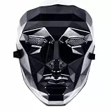 Costumed Boss Game Maske Squid für Halloween & Fasching, Bösewicht als Kostüm für Herren & Damen (Boss Mask)
