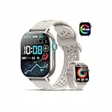 Militär Smartwatch Herren mit GPS, 2.06'' AMOLED Display Smart Watch mit Telefonfunktion, Fitnessuhr für Outdoor, Herzfrequenz, Schlafmonitor, 130+Sportmodi , 5ATM Wasserdicht Sportuhr für Android iOS