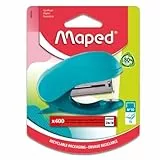 Maped Vivo N ° 10 Heftgerät Mini + 400 Heftklammern zufällige Farbauswahl