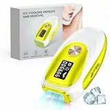 Haarlosy IPL Geräte Haarentfernung mit Kühlfunktion, 999,900 Lichtimpulse, 5 Energiestufen Schmerzfreie IPL Haarentfernung Laser Hair Removal für Frauen, Männer, Bikini, Körper und Beine - Golden