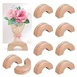 Farnirvana 10 Stück Kartenhalter Holz, Tischkartenhalter Kartenständer Menükartenhalter Postkartenhalter Fotohalter, Restaurants, Hochzeiten,für Hochzeiten,Restaurants,Bankette,Partys Menükartenhalter