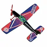 GÜNTHER FLUGSPIELE 1662 - Propellerflugzeug Raizor, ca. 25 x 22 cm, Segelflieger mit Power-Gummimotor, für Kinder ab 6 Jahren, …