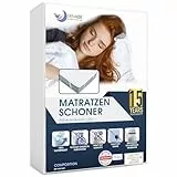 Dreamzie Matratzenschoner 90 x 200 wasserdichte Matratzenauflage 90x200cm und Oeko-TEX Zertifiziert - Nässeschutz 90x200