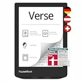 PocketBook Verse E-Reader, 6'' E-Ink Touch, 8 GB, microSD, Hellgrau - DE/at/CH-Version