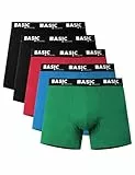 Basic Treasure 5er Pack Unterhosen Herren, Premium Baumwolle Boxershorts
