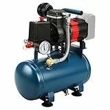 Akku Kompressor Druckluftkompressor für Makita 18V Akku, Tragbarer Luftkompressor 8bar Arbeitsdruck, 6L Gasflaschenkapazität, Schnell aufblasen für pneumatischen Werkzeugen