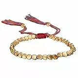 Handgemachtes tibetisches Kupferperlen-Armband für Männer und Frauen, buddhistisches Glücks-Armband, Seilarmband und Armbandschmuck, praktisch und elegant