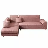 jianyana Sofa Überwürfe Elastische Sofabezüge Polyester Spandex Couchbezug Stretch Ecksofabezug Sofabezug 2ST für L Form Sofa+ 2 Pcs Kissenbezüge