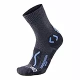 UYN Herren Trekking Superleggera Socke, Anthracite/Avio, 41 EU