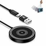 Magnetisches Induktive Ladestation für iPhone 17 Pro Max 16 15 14 13 12, 15W Wireless Charger für Magsafe Kabelloses Ladegerät für Google Pixel 10 Pro XL 9 9a 8 8a 7, Samsung Galaxy S26 Ultra S25 S24