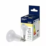 Müller-Licht Essentials LED Lampe Reflektor E14, warmweißes Licht (2700K), 4,8W ersetzt 40W, 470lm, Weiß