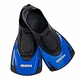 Mares Hermes – Kurzflossen vielseitig Unisex für Schwimmen und Tauchen, Bequeme und leichte Schwimmflossen mit offenem Fußteil