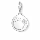 Thomas Sabo Damen Charm-Anhänger Pusteblume Wishes Come True 925 Sterling Silber 1457-051-21