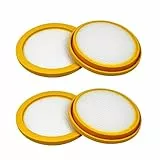 Smilefil 4 Stück JV35 Filter für Jimmy JV35 Milbensauger Handstaubsauger Ersatz Filter für Jimmy JV35 Bett-Staubsauger und Matratzenreiniger
