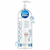 JOYDIVISION Original AQUAglide 1000 ml Gleitgel Natural, Kristallklares & Veganes Gleitmittel, Ph-optimiert und Latex- Kondom -Kompatibel