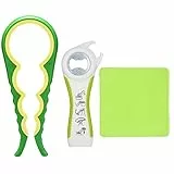 Otstar Glasöffner und Pull-Dosenöffner Kit zum Öffnen Störrischer Deckel Schwache Hände, Senioren, Arthritis und Frauen