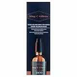 King C. Gillette Bartserum, Volumen, Bartpflege für Herren, mit Vitamin B-Komplex und Koffein, 50 ml, Geschenkidee für Herren