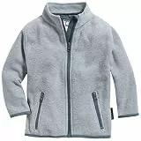 Playshoes Fleece-Jacke Unisex Kinder Outdoor-Oberteil, grau/melange, 80