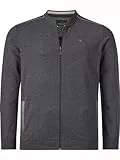 Charles Colby Herren Sweatjacke Duke Gabriel dunkelgrau, 3XL (XXXL) - 64/66
