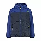 CMP - Kinderjacke mit Regenkapuze, Schwarz Blau, 152