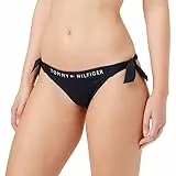 Tommy Hilfiger Damen Bikinihose Seitliche Schnürung Side Tie Cheeky Sport, Blau (Desert Sky), XS