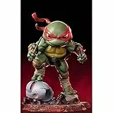 Iron Studios 84056 TMNT Raphael Minico statuen, Mehrfarbig