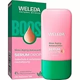 WELEDA Bio Slow Aging Astaxanthin Serum – Antioxidative Naturkosmetik Booster Drops mit weißem Tee für Schutz & sichtbare Slow-Aging-Effekte (vegan, 30ml)