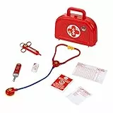 Theo Klein 4420 Doktorkoffer | Mit Stethoskop, Spritze, Thermometer u.v.m. | Robuster Koffer mit praktischem Griff | Maße: 21 cm x 6,3 cm x 17 cm | Spielzeug für Kinder ab 3 Jahren