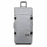 Eastpak Tranverz L Koffer 121L (79 x 40 x 33 cm), großer Reisekoffer mit Rollen, Robustes Gepäck mit 2 Fächern, Teleskopgriff & TSA-Schloss - Sunday Grey