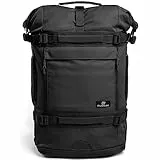 Explorer | Rolltop Rucksack Herren & Damen [30-40L] 18“ laptop backpack | Handgepäck Reiserucksack groß | Wasserabweisend | Weekender für Arbeit Uni Wandern Outdoor Survival Travel Camping und Gym