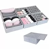 SIMPLE JOY® PAX100 Organizer für ikea Kleiderschrank; DAS ORIGINAL; passgenau; Stabiler Boden; Schubladen Ordnungssystem für Socken, BHs, Unterwäsche, Krawatten; 6er Set