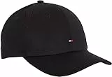 Tommy Hilfiger BB CAP Kappe Damen, Schwarz (Black), OS
