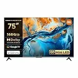 XIAOMI TV S Mini LED 75 Zoll (191 cm), 4K UHD Smart TV, 144Hz (240Hz Game Boost Mode), Dolby Atmos & Vision, HDR10+, Triple Tuner, DVB-C/S/S2/T/T2, Google TV, MEMC, Airplay, Google Assistant
