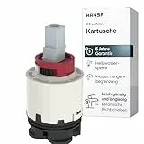 HANSA Steuerpatrone Classic 3.5 I Wassersparende Keramikkartusche für Einhebelmischer I Ersatz für Küchenarmatur & Badarmatur I Kartusche mit einstellbarem Temperaturbegrenzer & Wassermengenbegrenzer