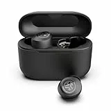 JLab Go Air Pop+ In Ear Kopfhörer kabellos Bluetooth, True Wireless Kopfhörer, 35+ Std Headphones, kabellose Ohrhörer, Earbuds mit Mikrofon, USB-C Ladebox, Dual Connect, EQ3 Sound, Schwarz