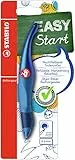STABILO - Ergonomischer Tintenroller für Rechtshänder - EASYoriginal Holograph in blau - blau (löschbar) - inkl. Patrone