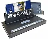 Bindomatic Flex Thermobindemaschine - Manuelle Desktop-Bedienung | 1 Minute Binden | Binden mehrerer Dokumente - 540 Blatt Kapazität (80 g/m²), Bindungsbreite 1,5 mm-54 mm, A5 bis A3 Querformat