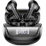 Donerton Bluetooth Kopfhörer, Bluetooth Stereo HiFi Kopfhörer mit 4 HD ENC Geräuschunterdrückung Mikrofon