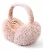 Unning Ohrenwärmer Damen Winter Verstellbar & Faltbare Ohrenschützer Weich Ohrenschutz Plüsch Ear Muffs for Women