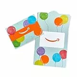 Amazon.de Physical Gift Card in a Mini Envelope - Bright Balloons